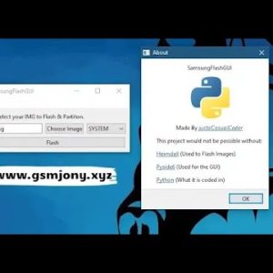 Phần mềm SamsungFlashGUI