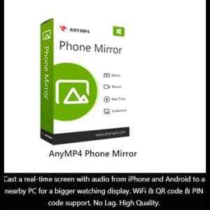 Phần mềm AnyMP4 Phone Mirror