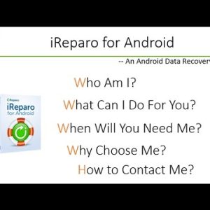 Phần mềm iReparo for Android
